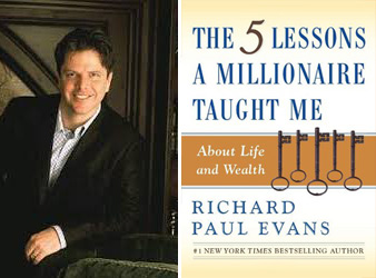 Richard Paul Evans Five Lessons Millionaire Taught Me book portrait
