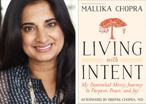 Mallika Chopra Living with Intent portrait book
