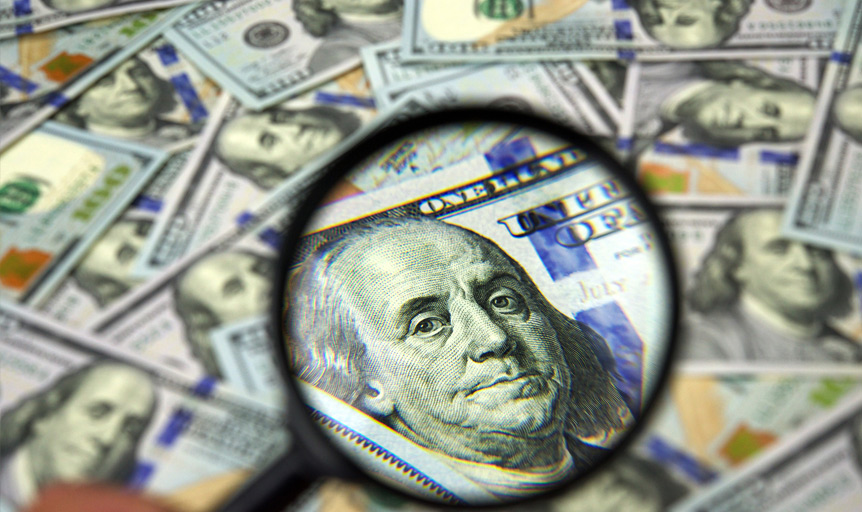 Benjamin Franklin $100 dollar Bill Batman
