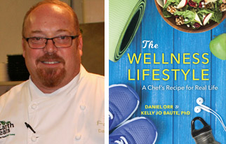 Wellness Lifestyle Chef Daniel Orr portrait and book